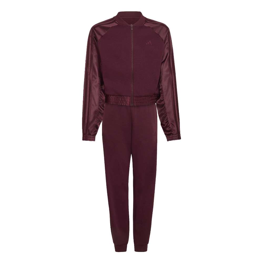 ADIDAS GIRLS SATIN TRACK SUIT