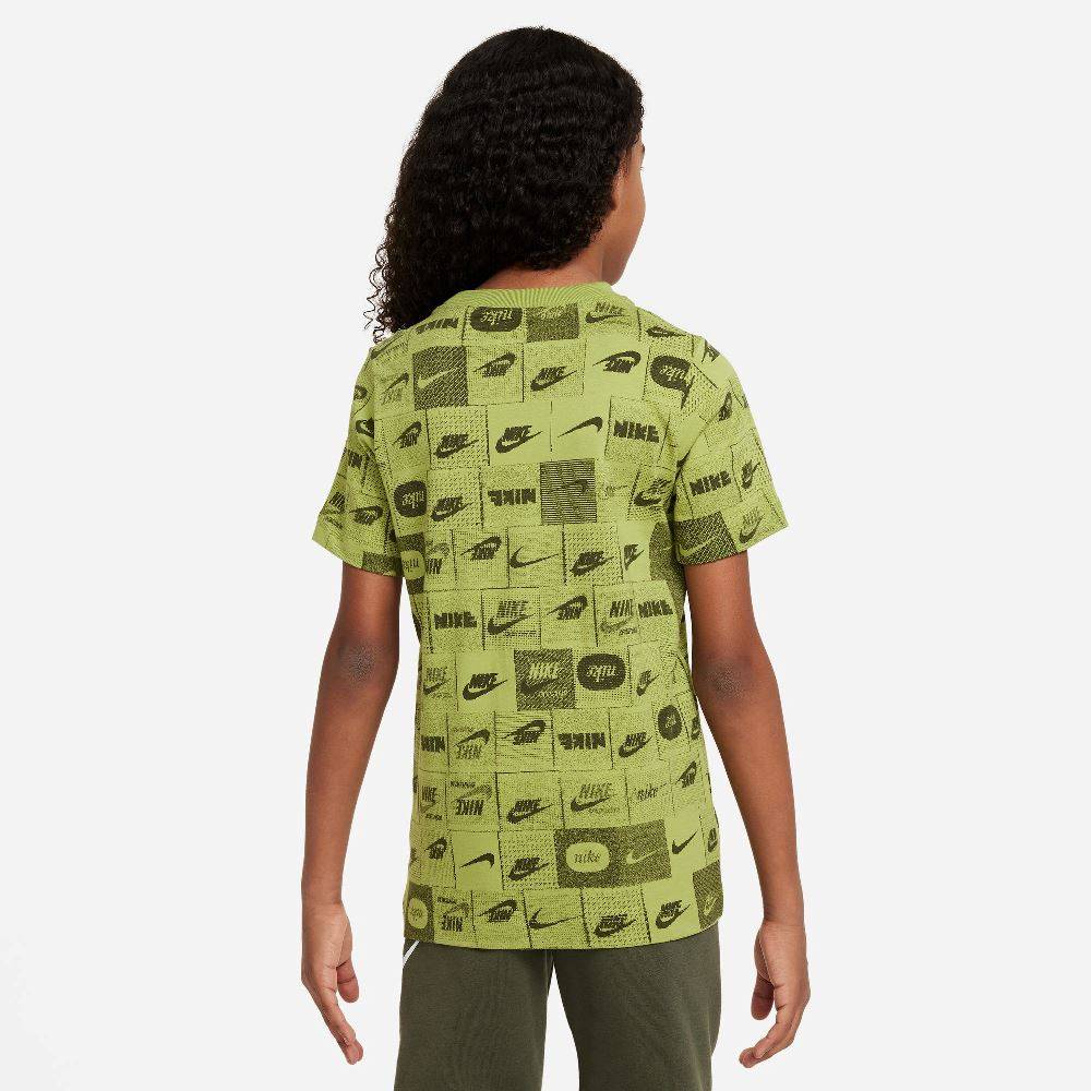 NIKE YOUTH CLUB SEASONAL ALL-OVER-PRINT TEE