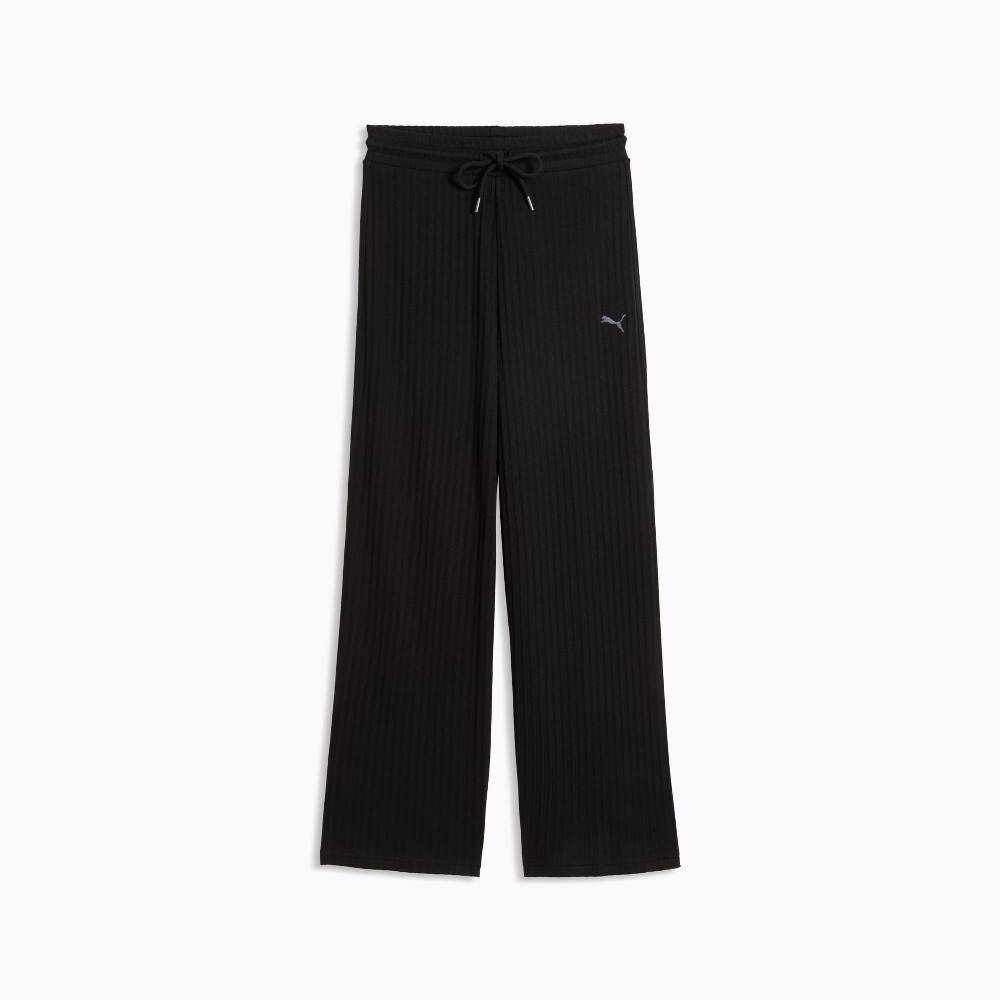 PUMA HER COMFORT HIGH-WAIST WIDE LEG PANTS