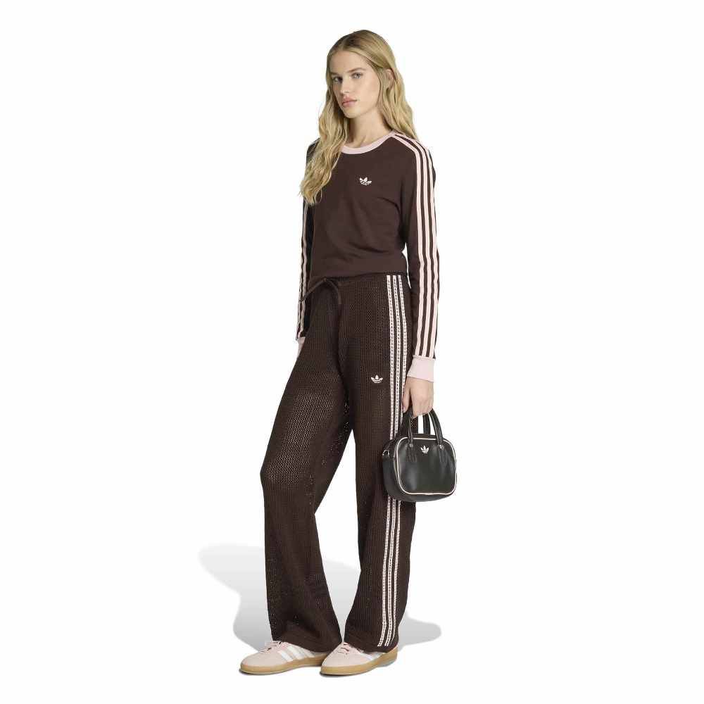 ADIDAS ORIGINALS KNITTED CROCHET FIREBIRD TRACKPANTS