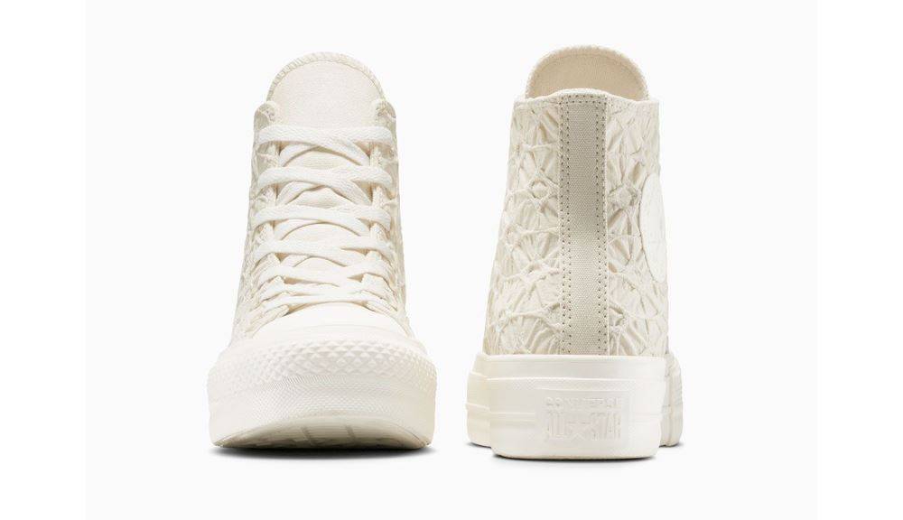 CONVERSE CHUCK TAYLOR ALL STAR LIFT PLATFORM TEXTURED MATERIAL