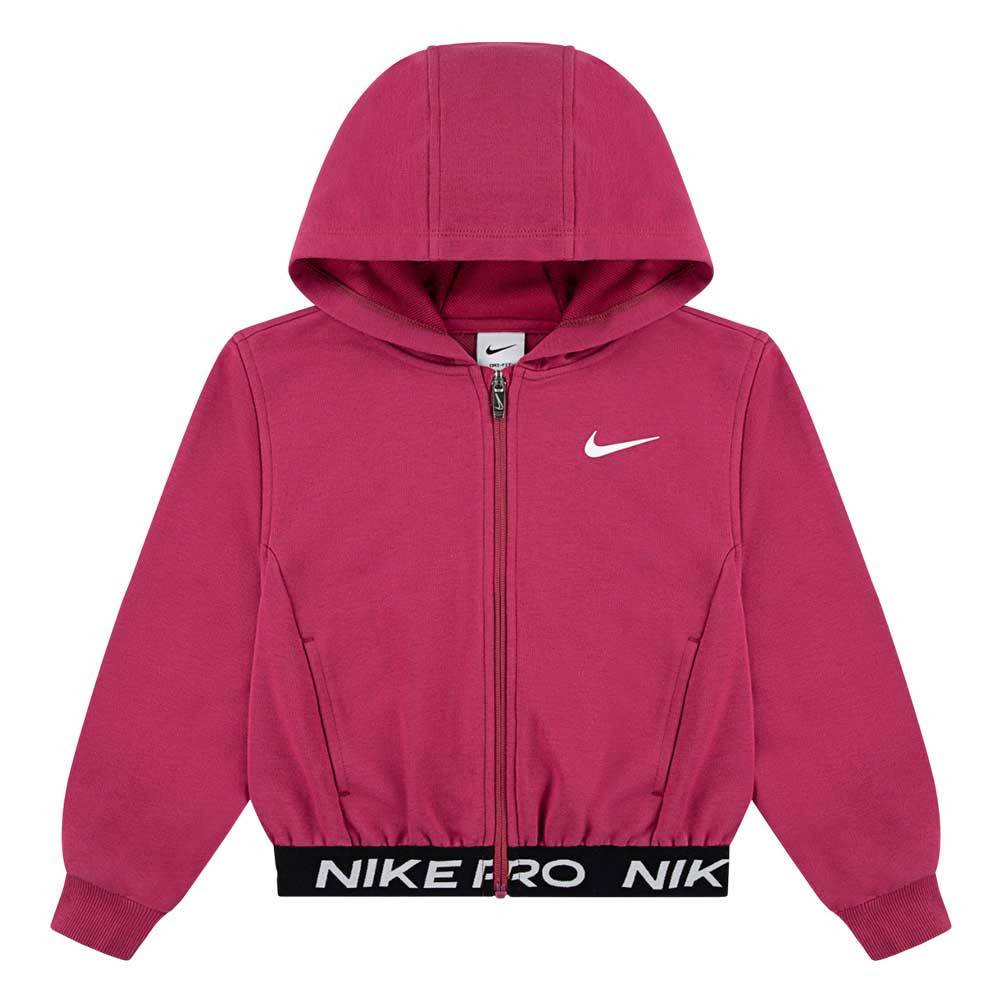NIKE LITTLE GIRLS NP ESSENTIALS FZ FT HOODIE