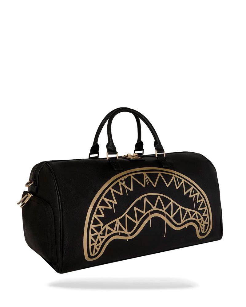 SPRAYGROUND THAT GOLD DRAP DUFFLE