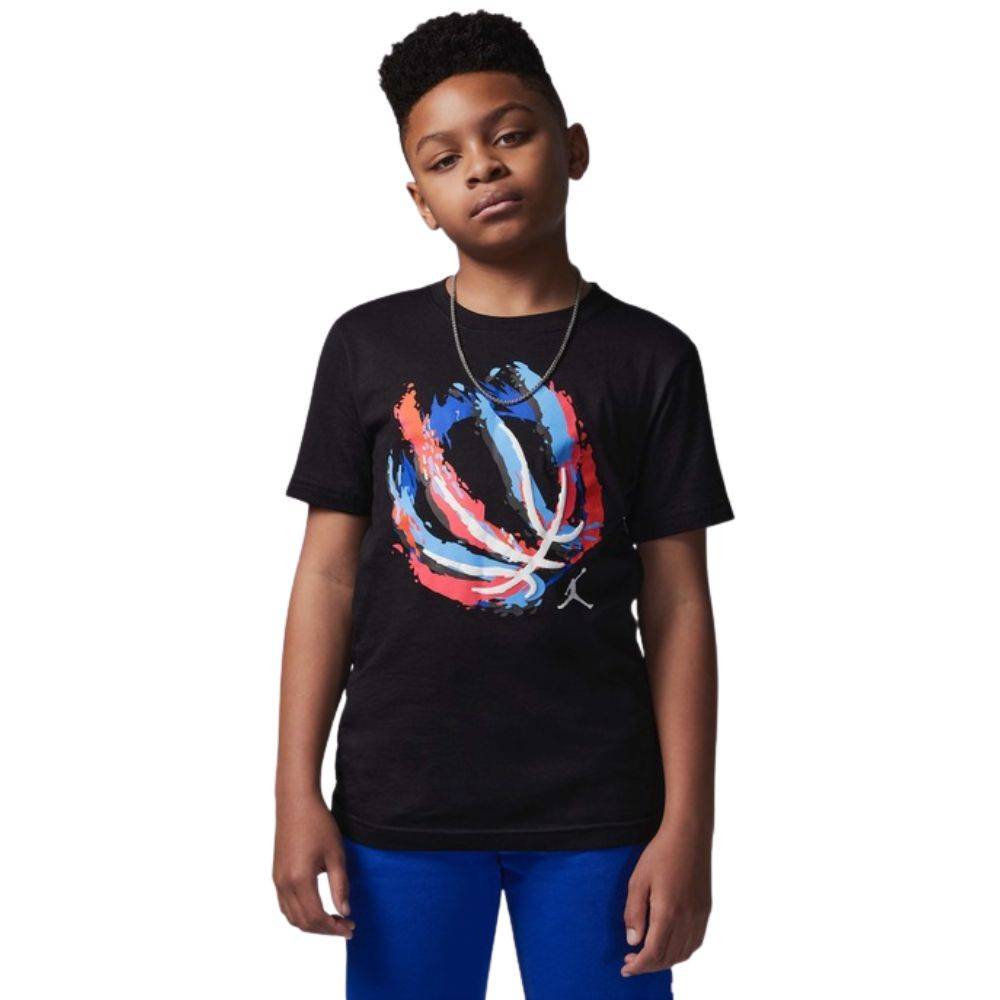 NIKE JORDAN LITTLE BOYS BBALL FIRE SS TEE