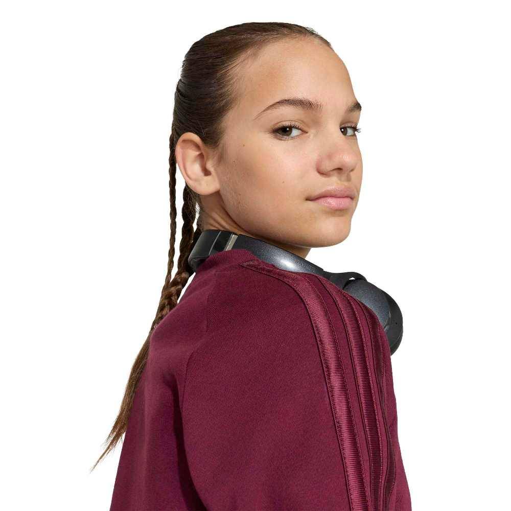 ADIDAS GIRLS SATIN SWEATSHIRT