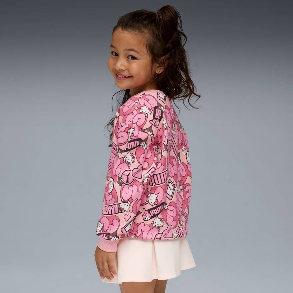 PUMA X HELLO KITTY & FRIENDS RELAXED AOP CREW FL