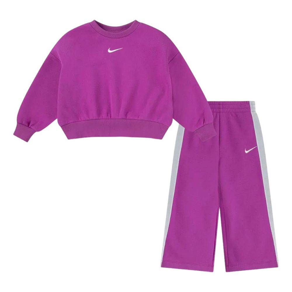 NIKE LITTLE KIDS SHINE CREW PANT SET