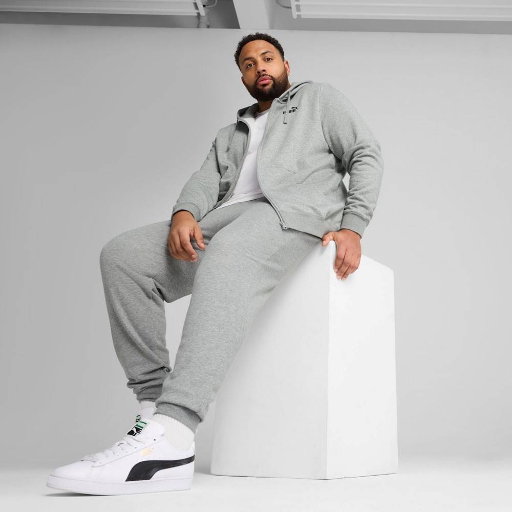 PUMA ESS SMALL NO. 1 LOGO FULL-ZIP HOODIE FL