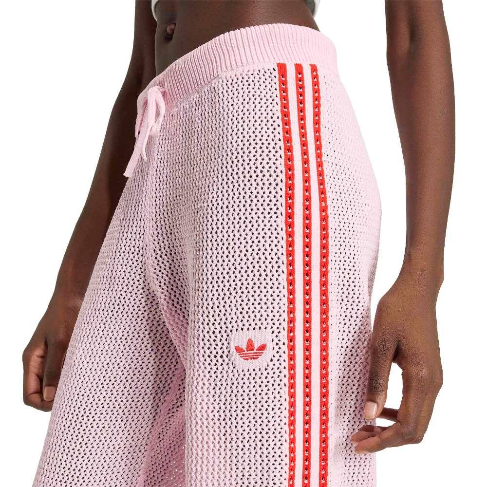 ADIDAS ORIGINALS KNITTED CROCHET FIREBIRD TRACKPANTS