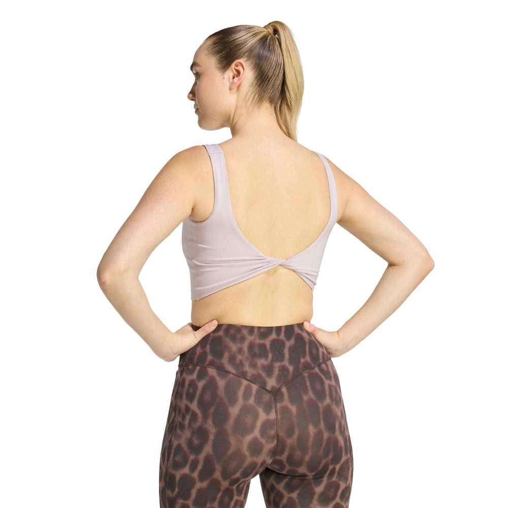 ADIDAS OPTIME WORKOUT TWIST LIGHT SUPPORT BRA TANK
