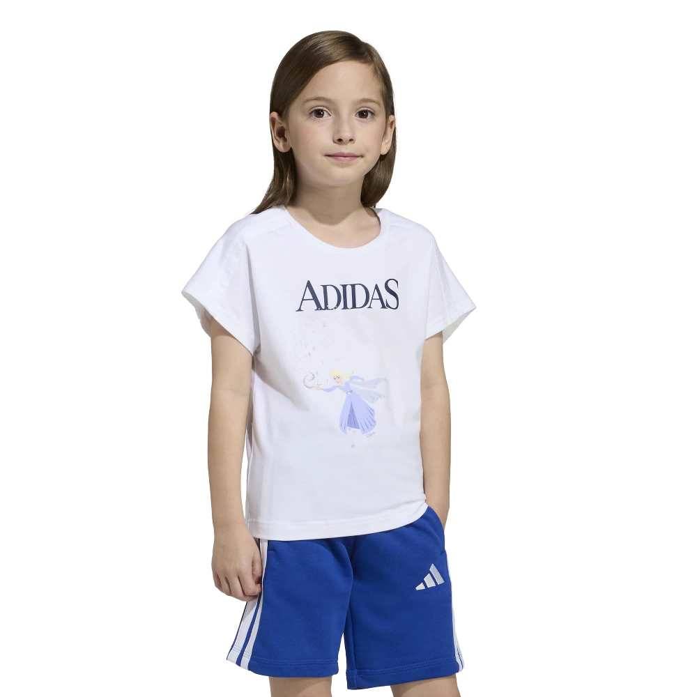 ADIDAS LITTLE GIRLS DISNEY FROZEN TEE