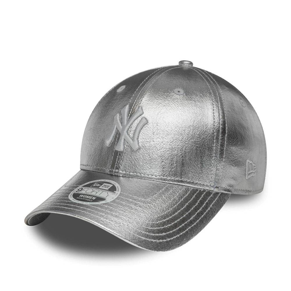 NEW ERA WMNS METALLIC 9FORTY NEW YORK YANKEES ADJUSTABLE CAP