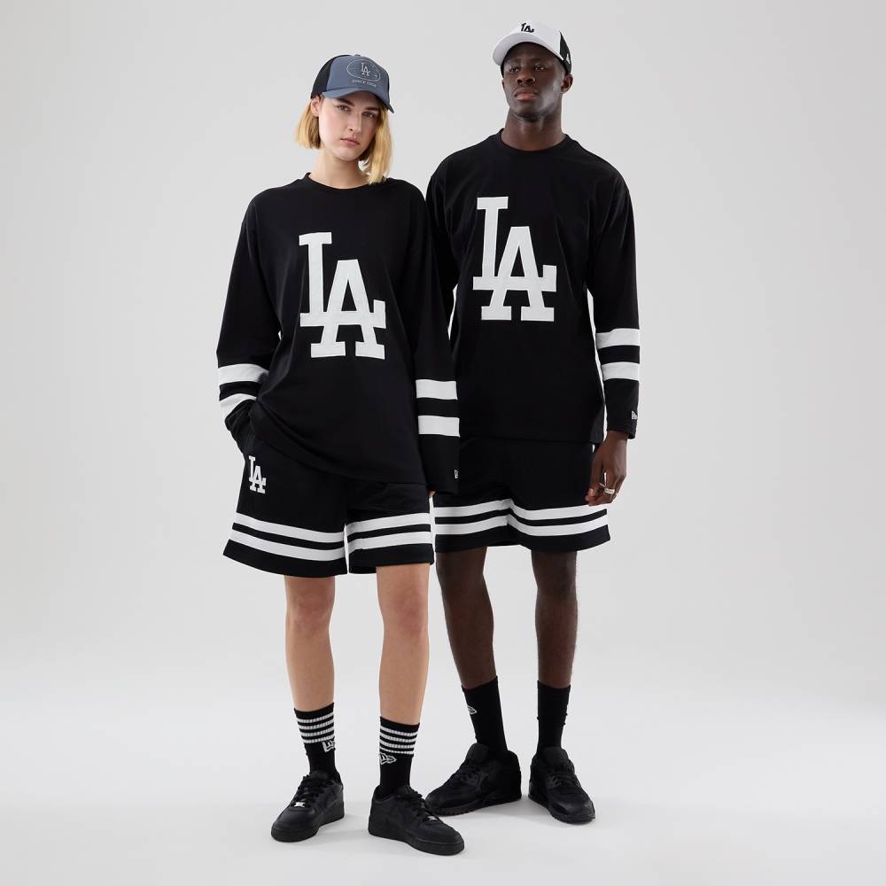 NEW ERA MLB LS OVERSIZED TEE LA DODGERS