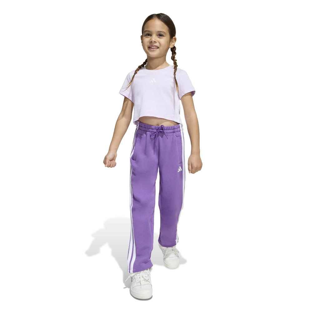 ADIDAS LITTLE GIRLS ESSENTIALS T-SHIRT SET