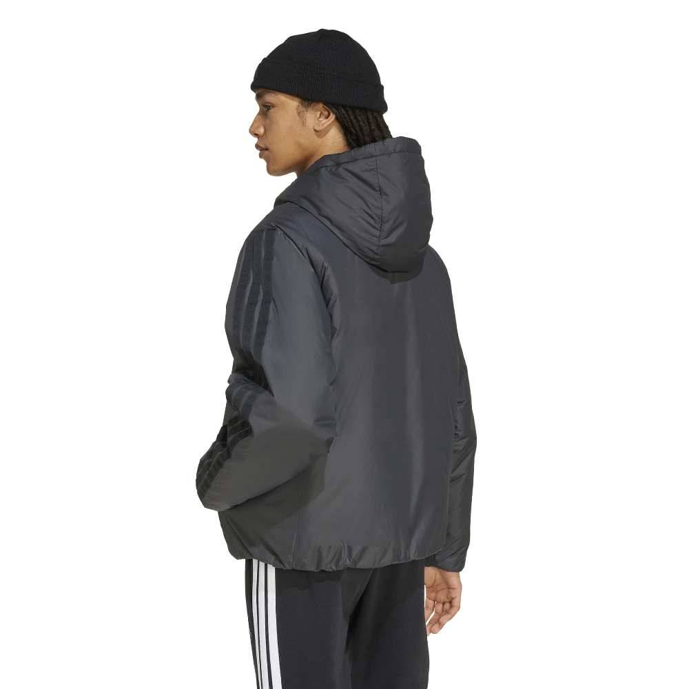 ADIDAS M ESSENTIALS CLIMAWARM 3-STRIPES INSULATED HOODED JACKET