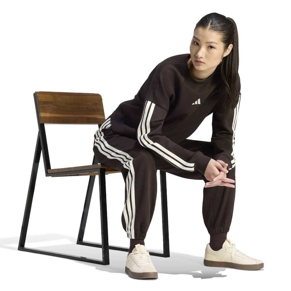 ADIDAS ESSENTIALS 3-STRIPES FLEECE LOOSE PANTS