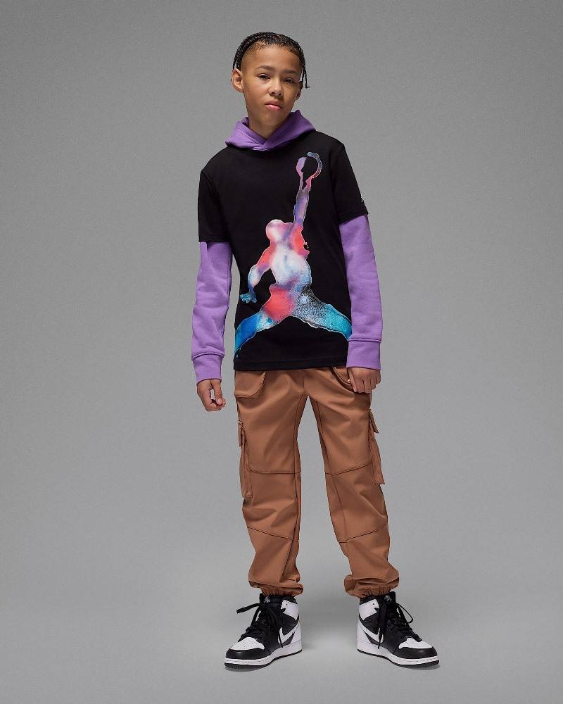 NIKE JORDAN BOYS MJ POOLSIDE JUMPMAN SS TEE