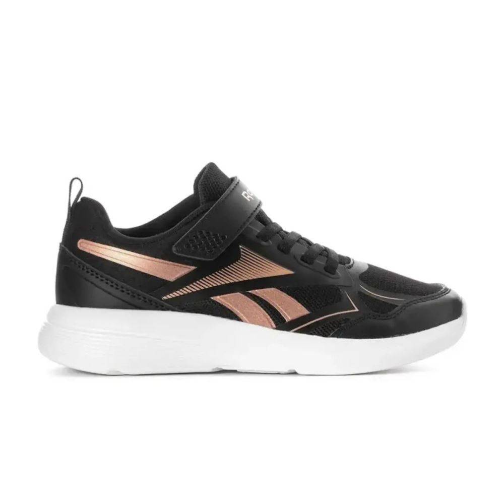 REEBOK CHILDREN GIRL'S RUSH RUNNER 6.0 ELASTIC LACE TOP STRAP SHOES