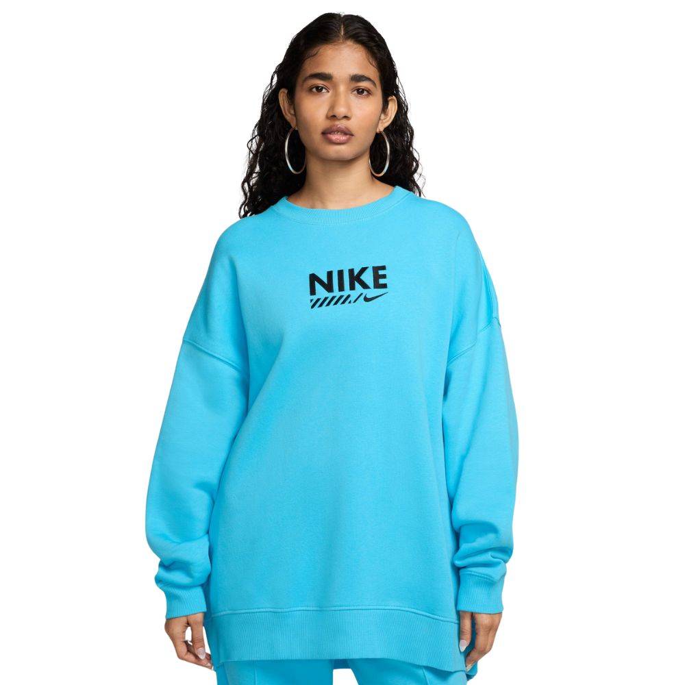 NIKE NSW WOMENS FLEECE OVERSIZED CREW GLS