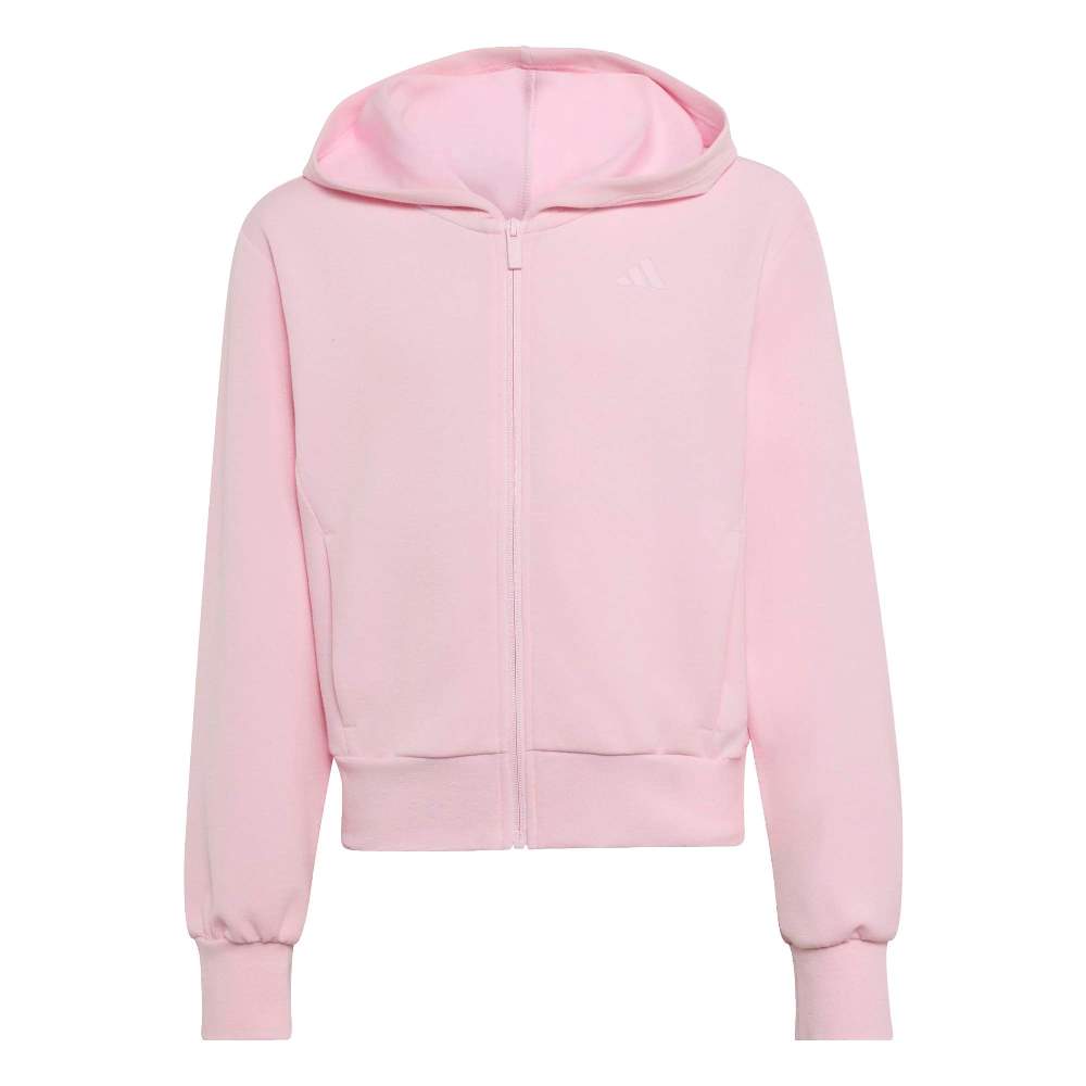 ADIDAS GIRLS FULL ZIP HOODIE