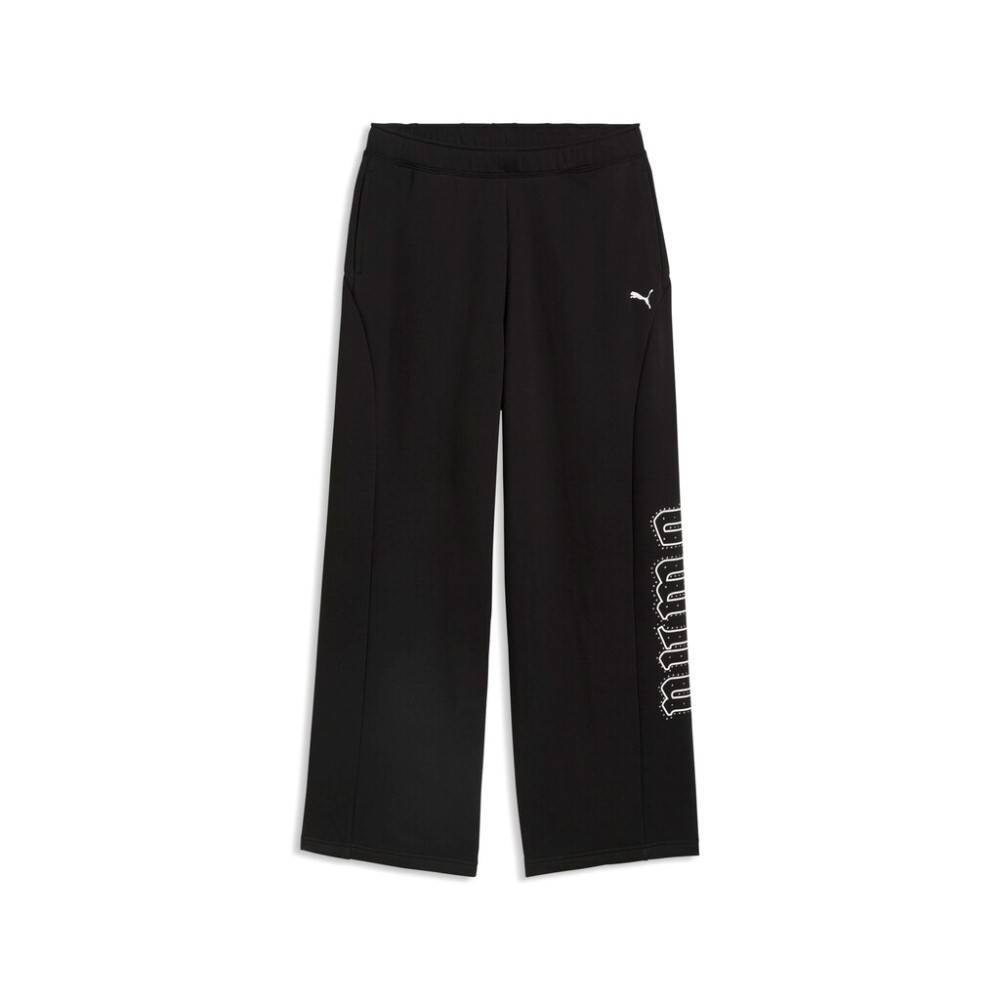 PUMA STREET GLAM SLOUCHY BEDAZZLED PANTS FL