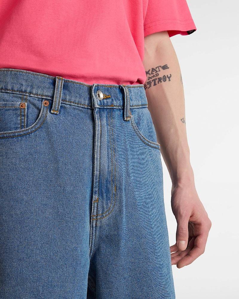 VANS CHECK-5 BAGGY DENIM SHORT