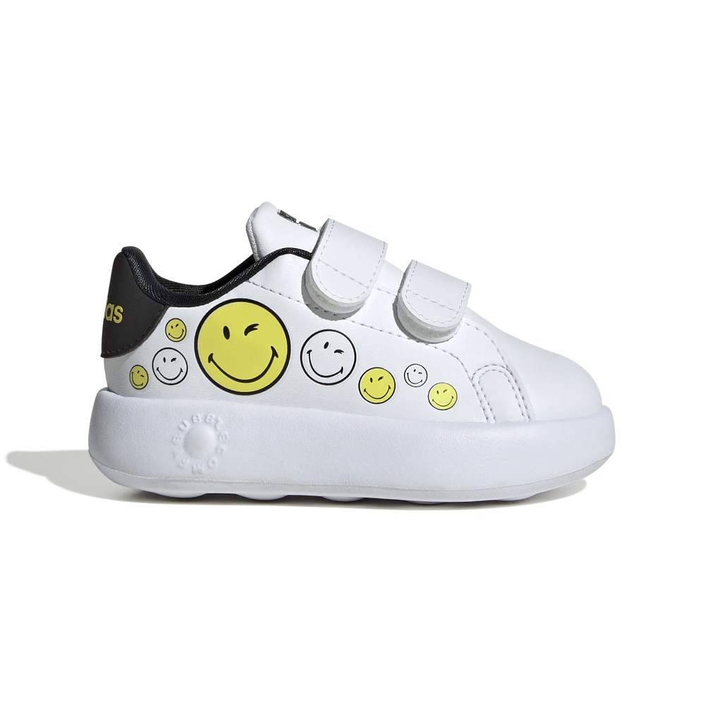 ADIDAS INFANT SMILEY ADVANTAGE SHOES