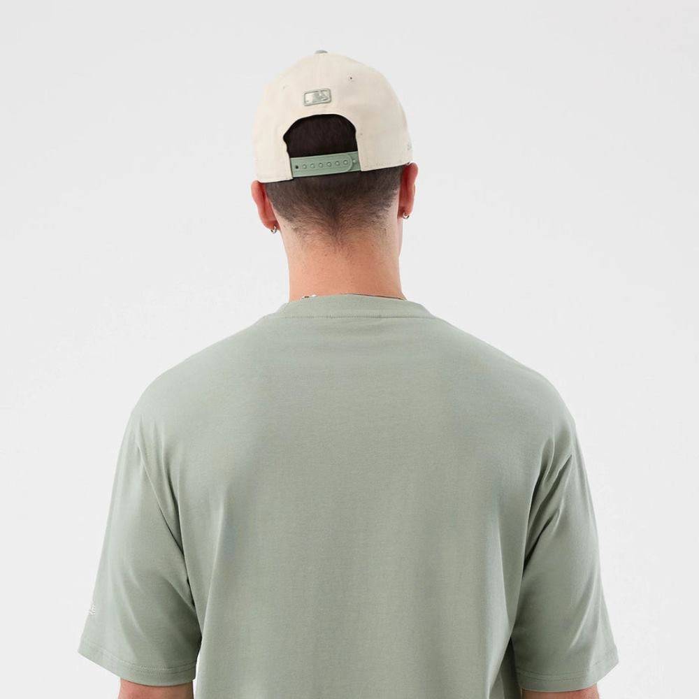 NEW ERA MLB SCRIPT OVERSIZED TEE LOS ANGELES DODGERS