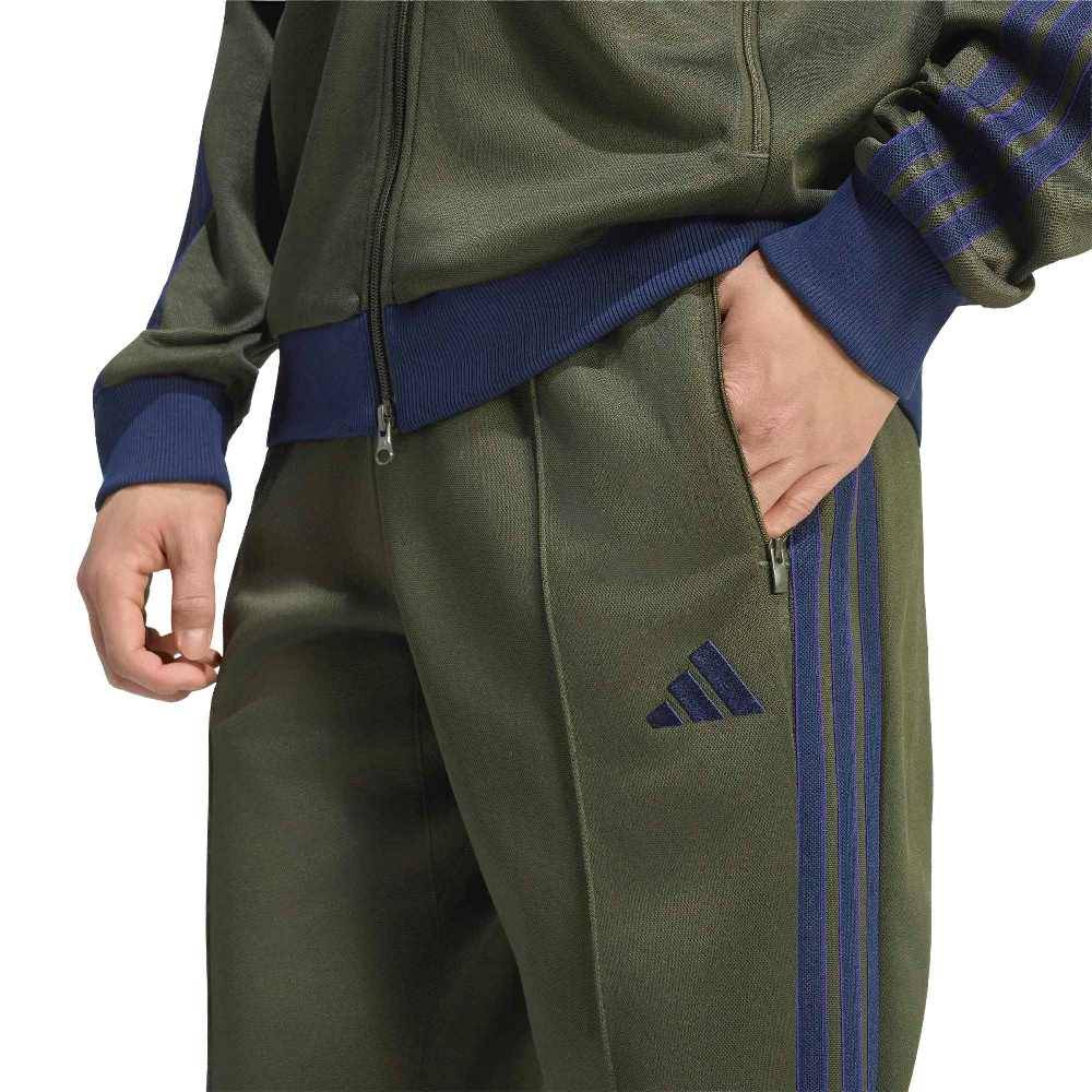 ADIDAS M STADIUM REGULAR FIT PIQUE FULL LENGTH OPEN HEM TRACKPANTS
