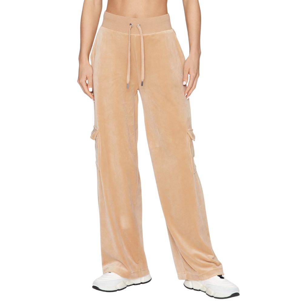 JUICY COUTURE AUDREE CARGO VELOUR TROUSER