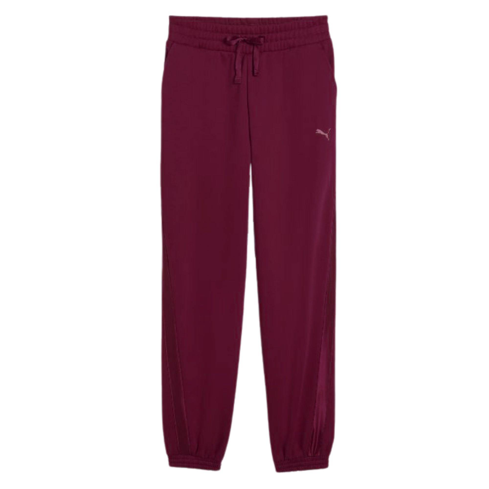 PUMA ESS ELEVATED SATIN SWEATPANTS FL