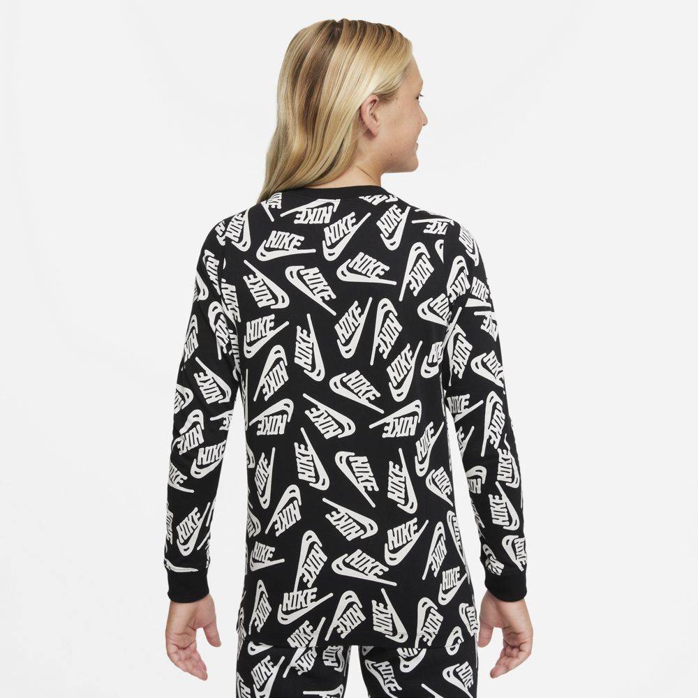 NIKE NSW BOYS FUTURA ALL-OVER-PRINT TEE