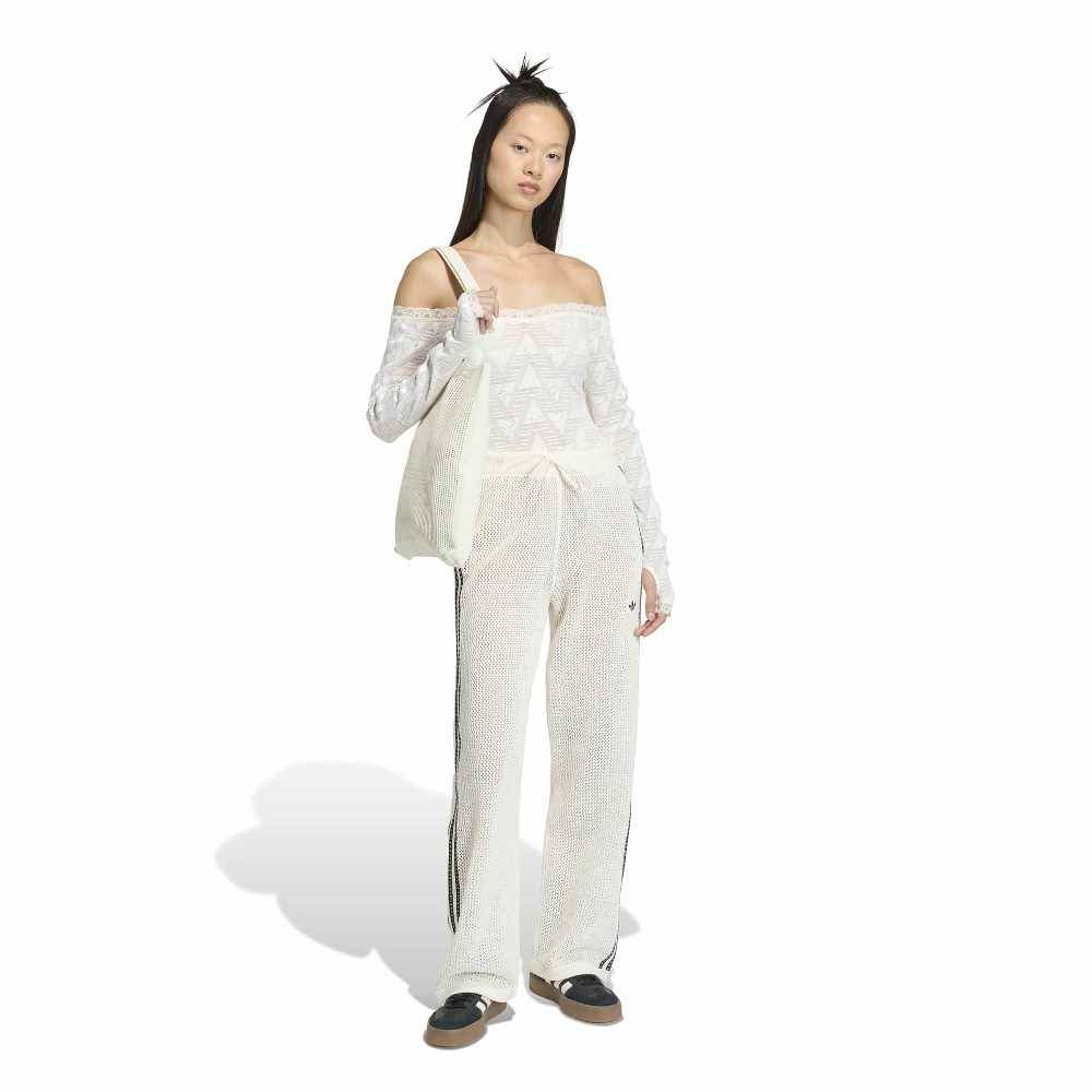ADIDAS ORIGINALS KNITTED CROCHET FIREBIRD TRACKPANTS