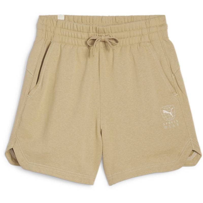 PUMA BETTER SPORTSWEAR HIGH-WAIST SHORTS 5''