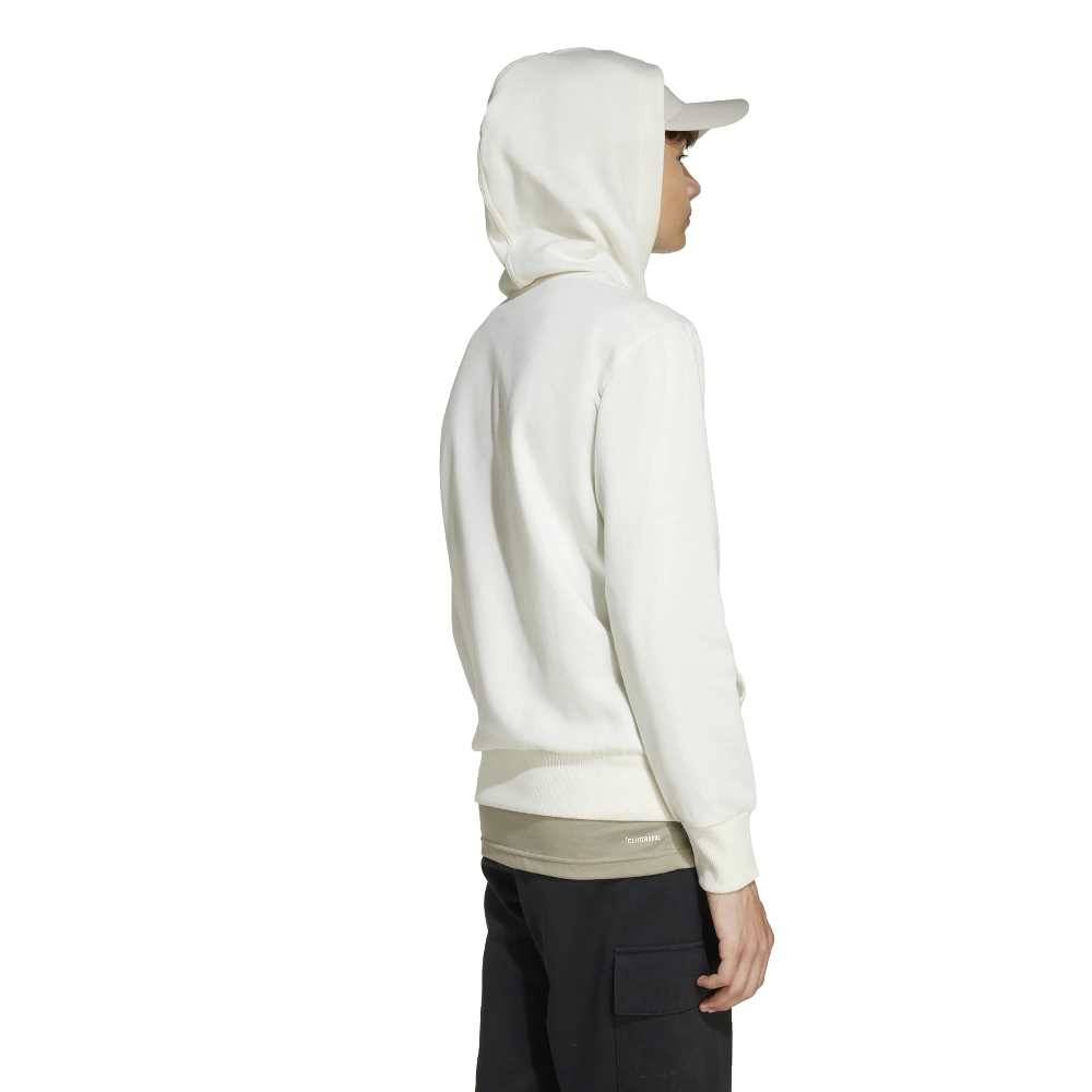 ADIDAS BOYS SLOGAN FLEECE HOODIE