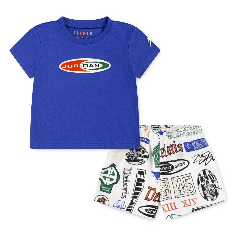 NIKE JORDAN INFANT BOYS MJ BROOKLYN AOP FT SHORT S