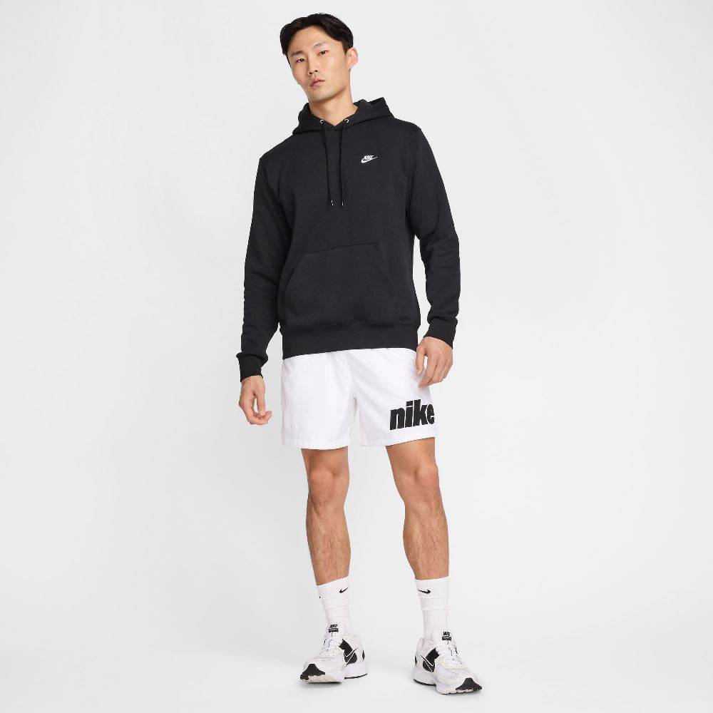 NIKE CLUB BRUSHED FLEECE PULLOVER HOODIE