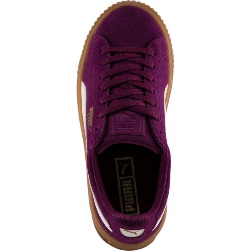 PUMA SUEDE PLATFORM SNAKE GIRLS SHOES