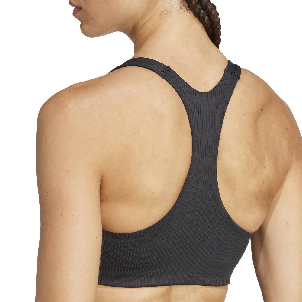 ADIDAS PRIMELIFTIMPACT RIB MEDIUM SUPPORT TRAINING BRA