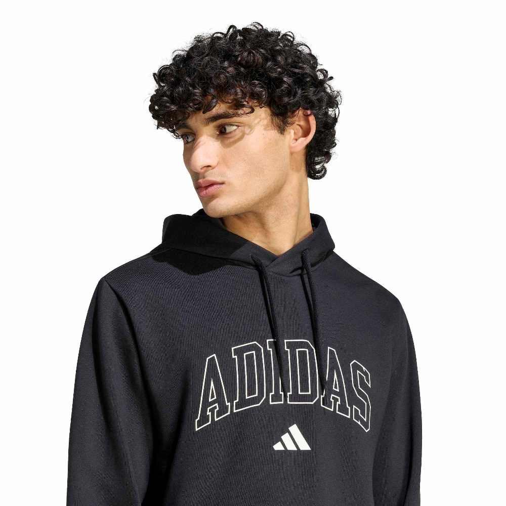 ADIDAS M COLLEGIATE SCRIPT GRAPHIC HOODIE