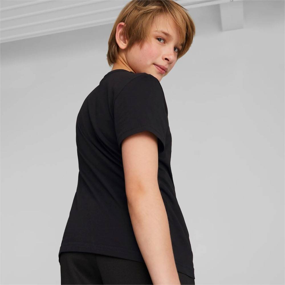 PUMA ESSENTIALS LOGO YOUTH TEE
