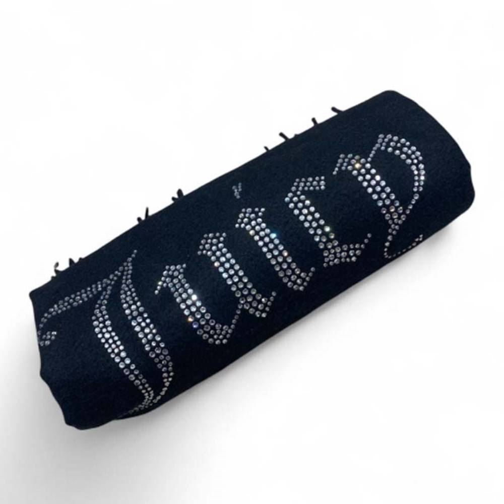JUICY COUTURE SCARF WITH DIAMANTE LOGO 50X200