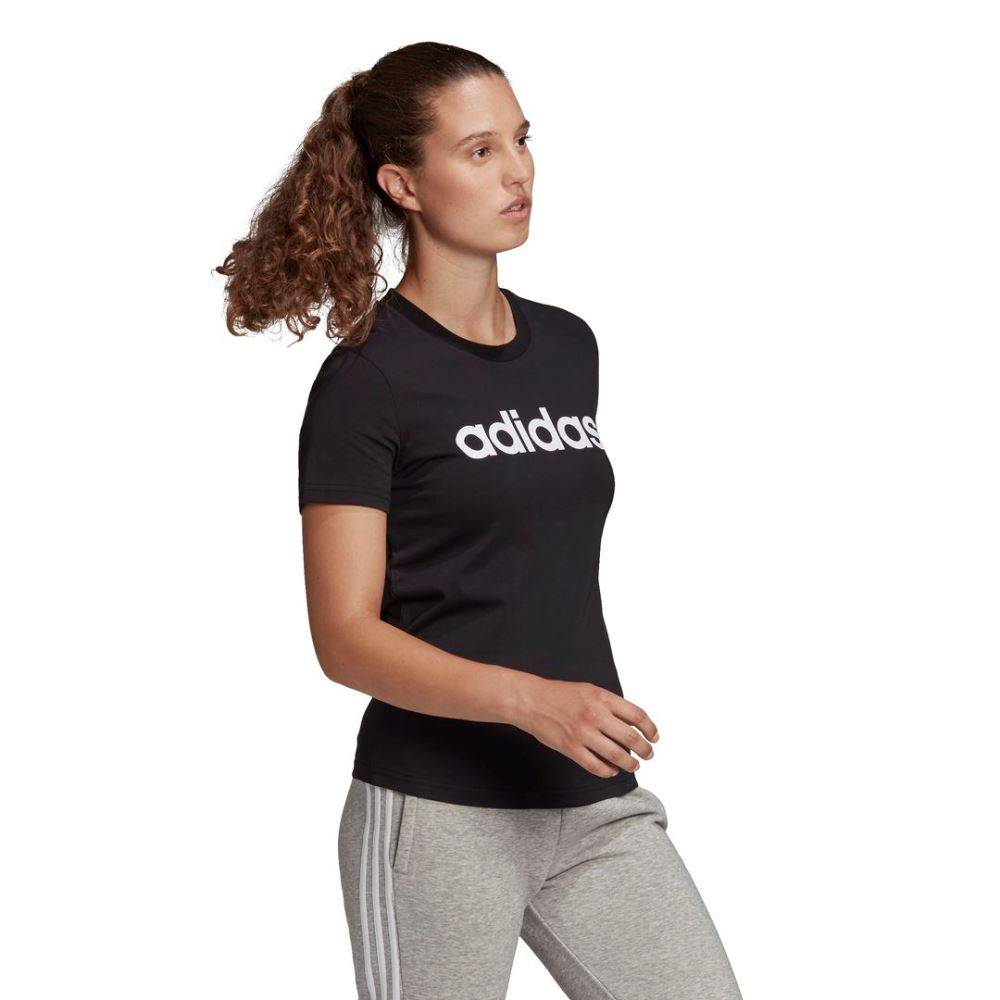 ADIDAS LOUNGEWEAR ESSENTIALS SLIM LOGO T-SHIRT