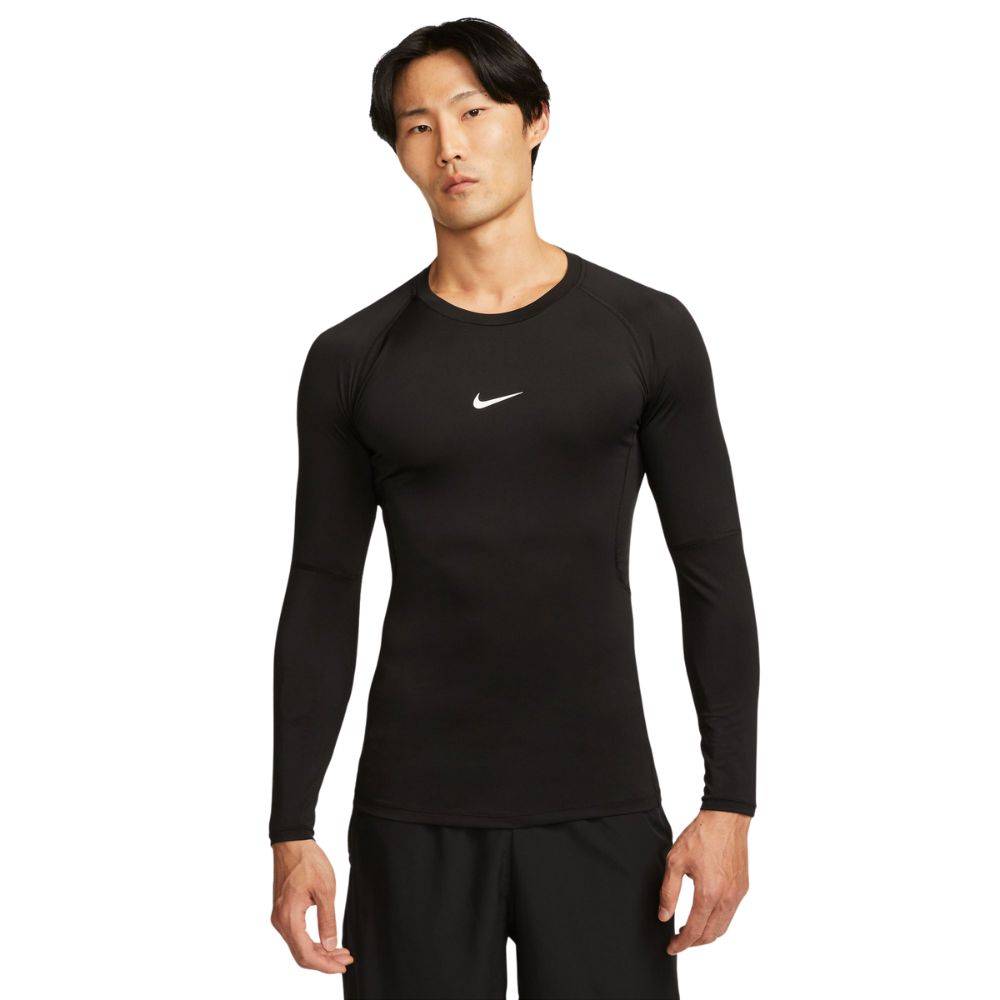 NIKE PRO DRI-FIT TIGHT FITNESS LONG-SLEEVE SHIRT