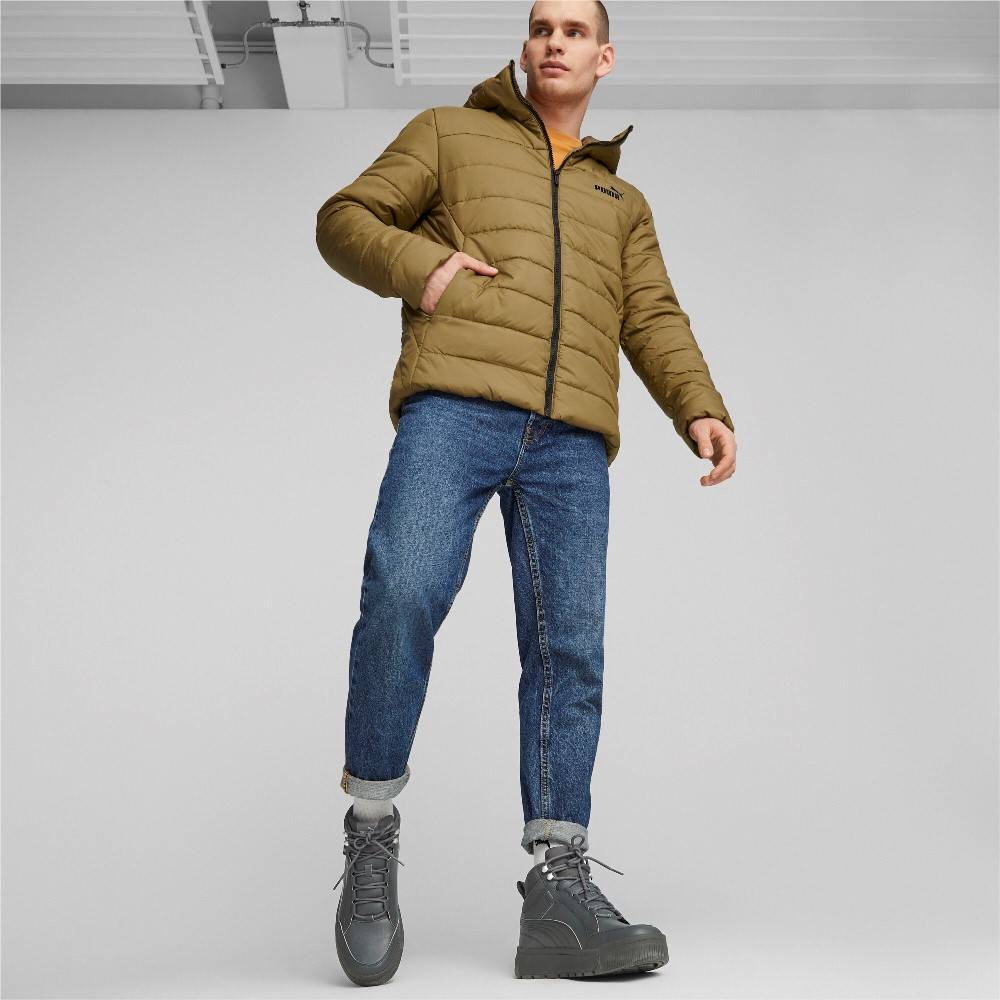 PUMA ESSENTIALS PADDED HOODED JACKET