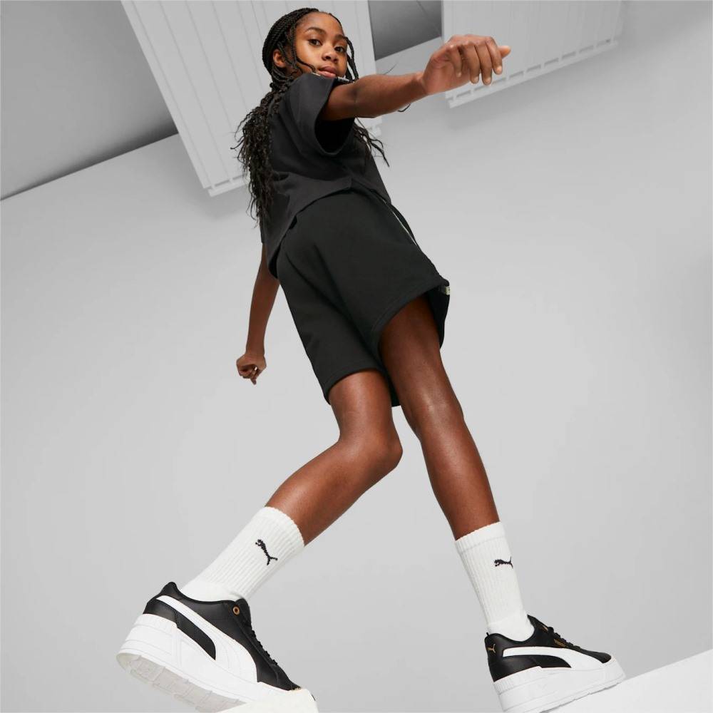 PUMA RULEB GIRLS HIGH-WAISTED SHORT