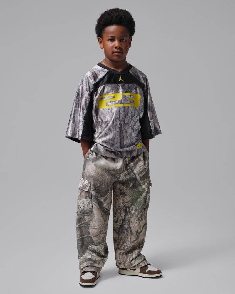 NIKE JORDAN BOYS MJ BK REAL TREE AOP PANT