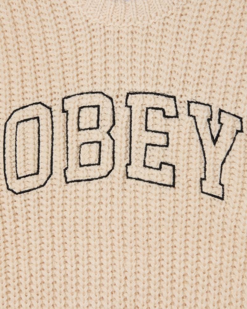 OBEY COLLEGIATE SWEATER