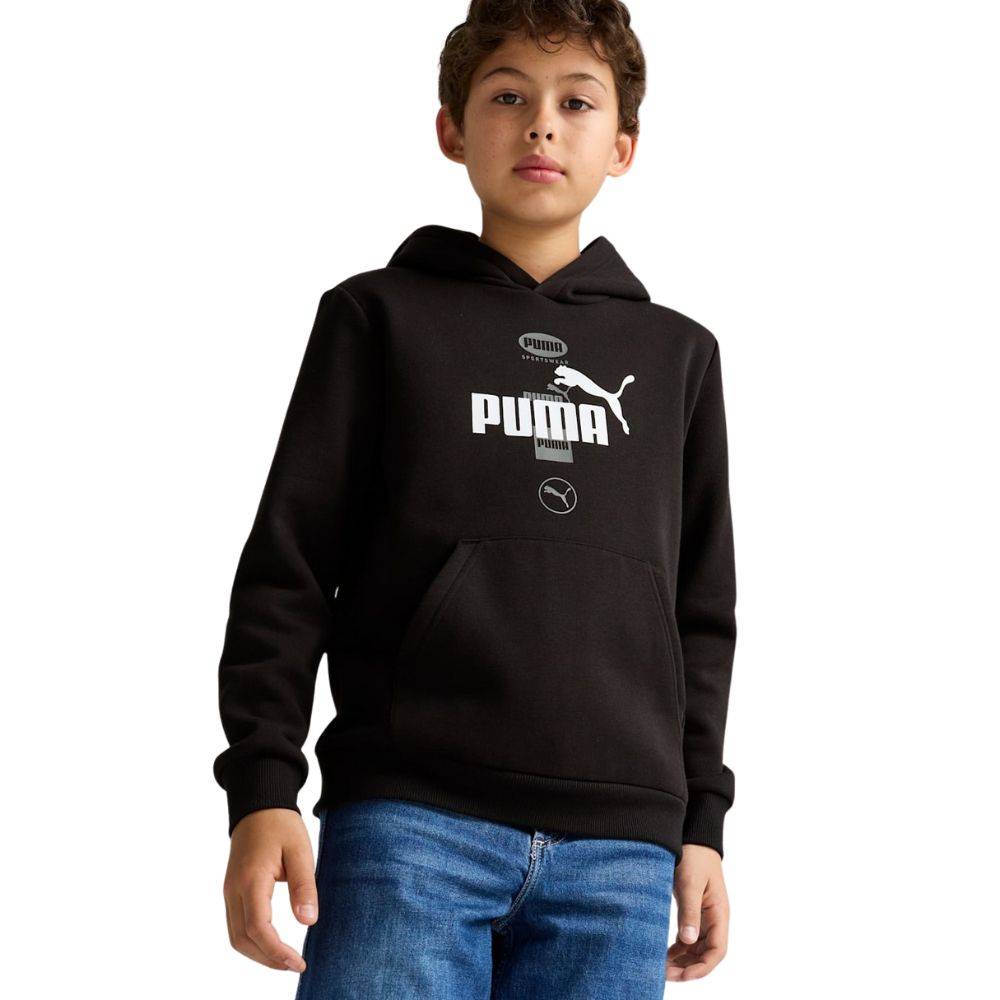 PUMA POWER GRAPHIC HOODIE FL B
