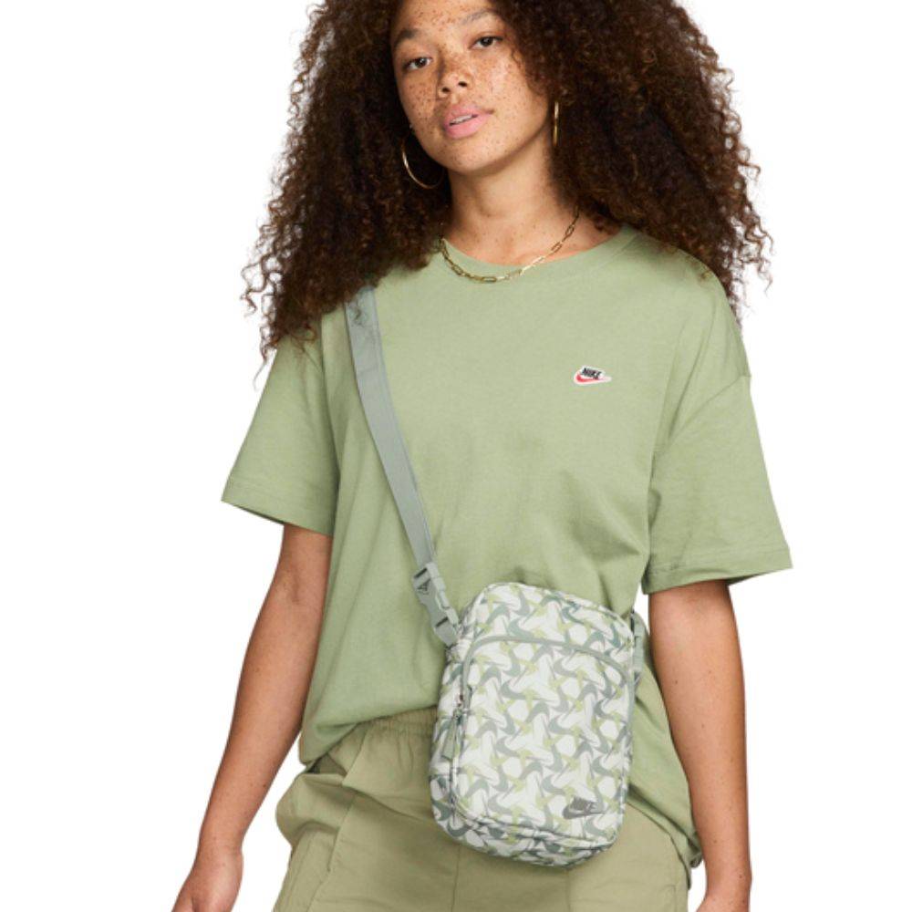 NIKE HERITAGE PRINTED CROSS BODY BAG